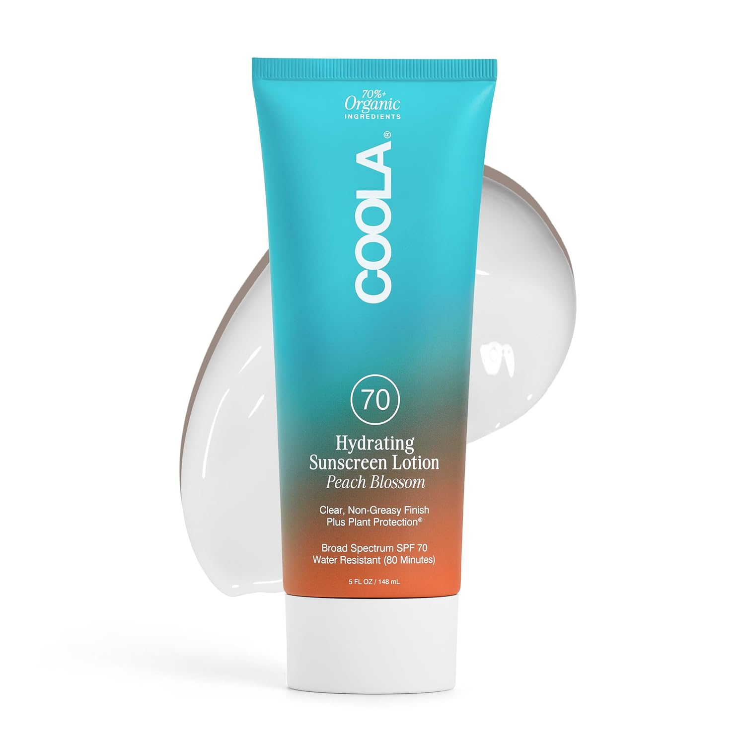 COOLA Classic Body Organic Sunscreen Lotion SPF 70 - Peach