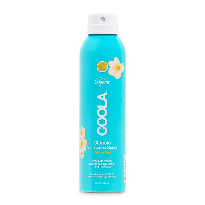 COOLA Classic Body Organic Sunscreen Spray SPF 30 pina colada