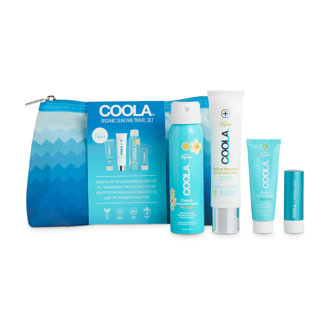 COOLA Classic Organic Suncare Travel Set - 4 Piece