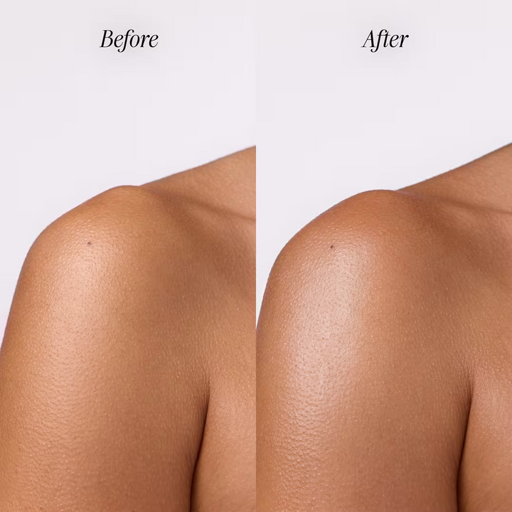 COOLA-Dew-Good-Illuminating-Body-Melt-Lotion-SPF-40-before-after
