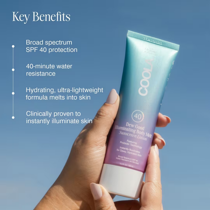 COOLA-Dew-Good-Illuminating-Body-Melt-Lotion-SPF-40-key-benefits