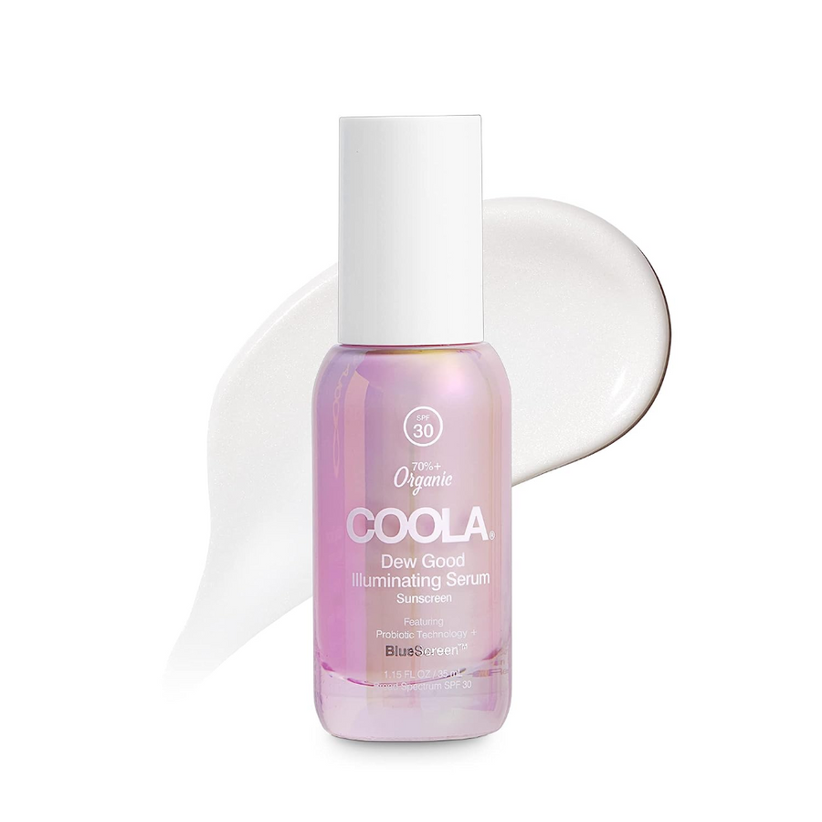 COOLA Dew Good Illuminating Probiotic Serum Sunscreen SPF 30
