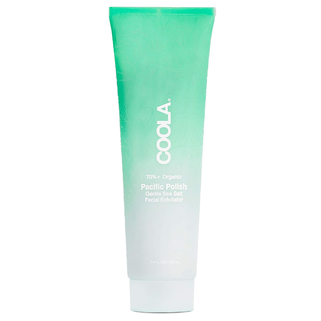 COOLA Organic Pacific Polish Gentle Sea Salt Facial Exfoliator