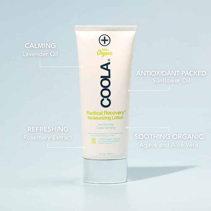 COOLA Radical Recovery Eco-Cert Organic After Sun Lotion ingredients