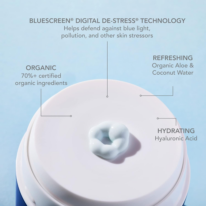 COOLA Refreshing Water Cream Organic Face Sunscreen SPF 50 ingredients