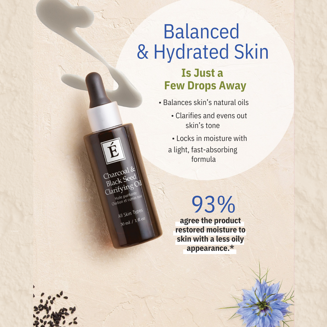 Eminence Organics Charcoal & Black Seed Clarifying Oil info