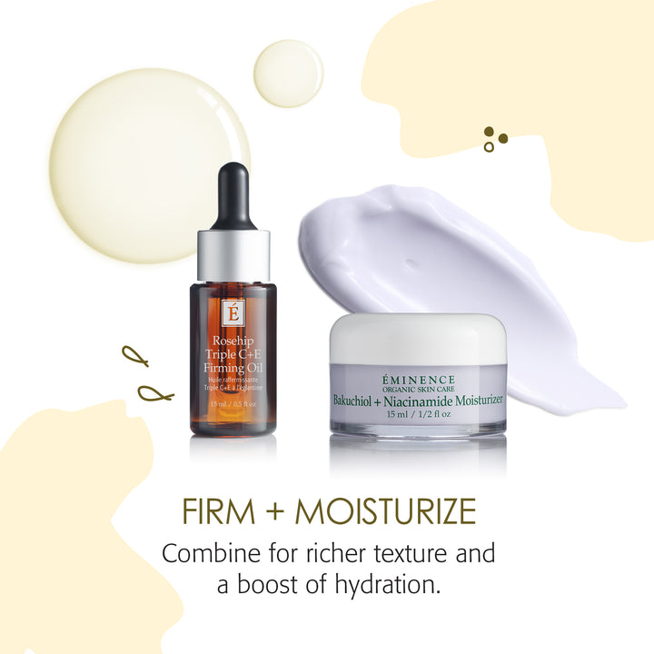 Eminence Organics Radiance Renewal Gift Set - Limited Edition firm and moisturize step