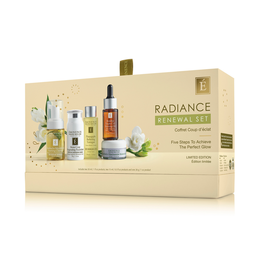 Eminence Organics Radiance Renewal Gift Set - Limited Edition on white background