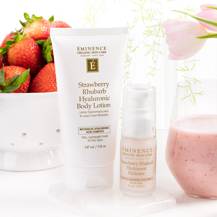 Eminence Organics Strawberry Rhubarb Hyaluronic Body Lotion