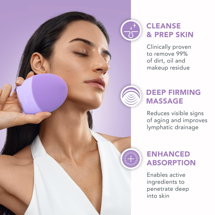 FOREO LUNA 4 - 2-in-1 Smart Facial Cleansing & Firming Device