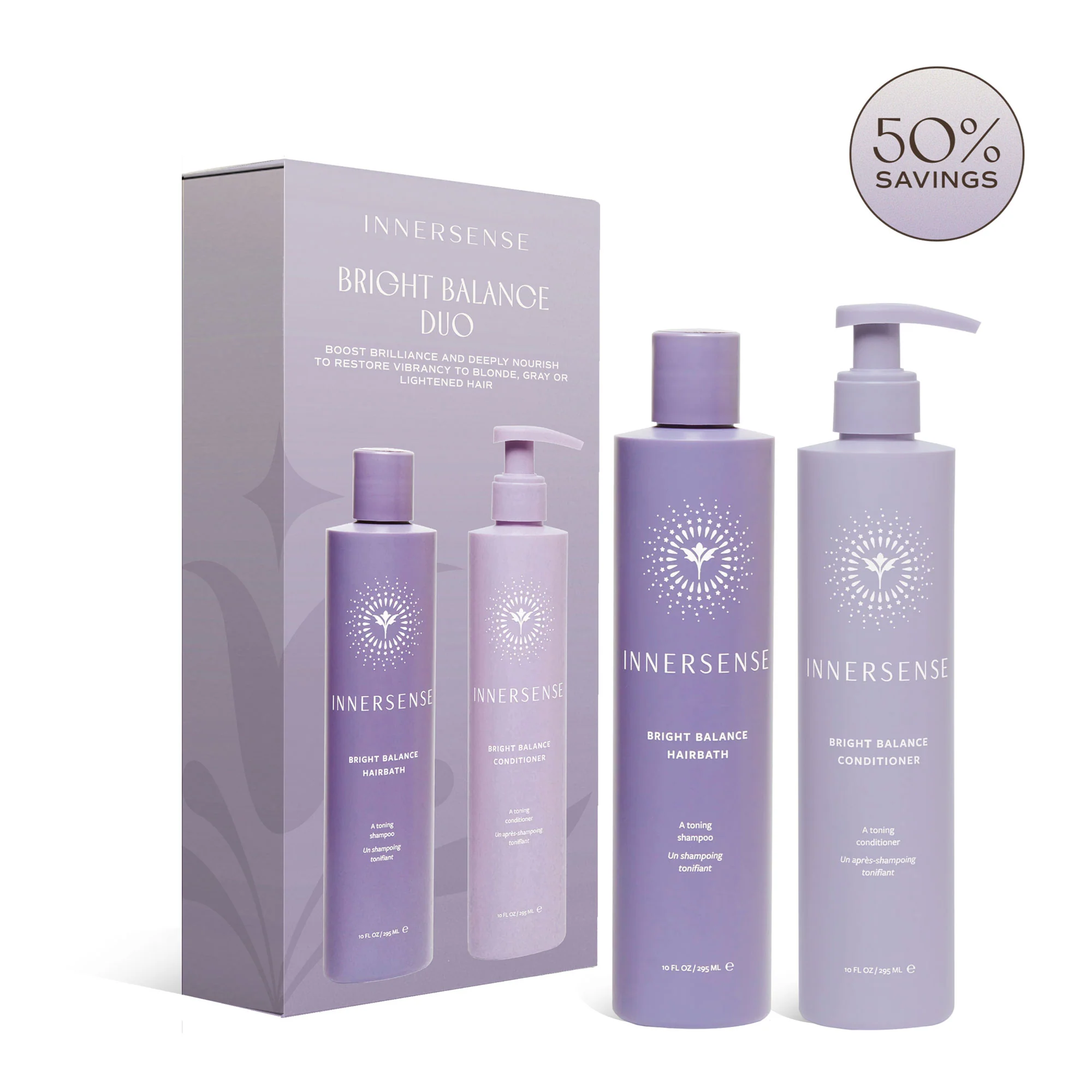 INNERSENSE Organic Beauty Bright Balance Duo – Natural Beauty Group