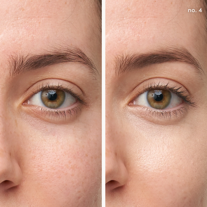 Jane Iredale Active Light Under-Eye Concealer before and after model no 4