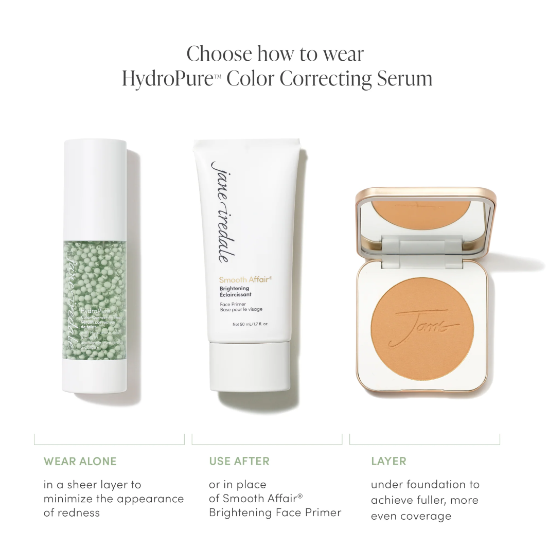 Jane Iredale HydroPure Color Correcting Serum with Hyaluronic Acid & CoQ10