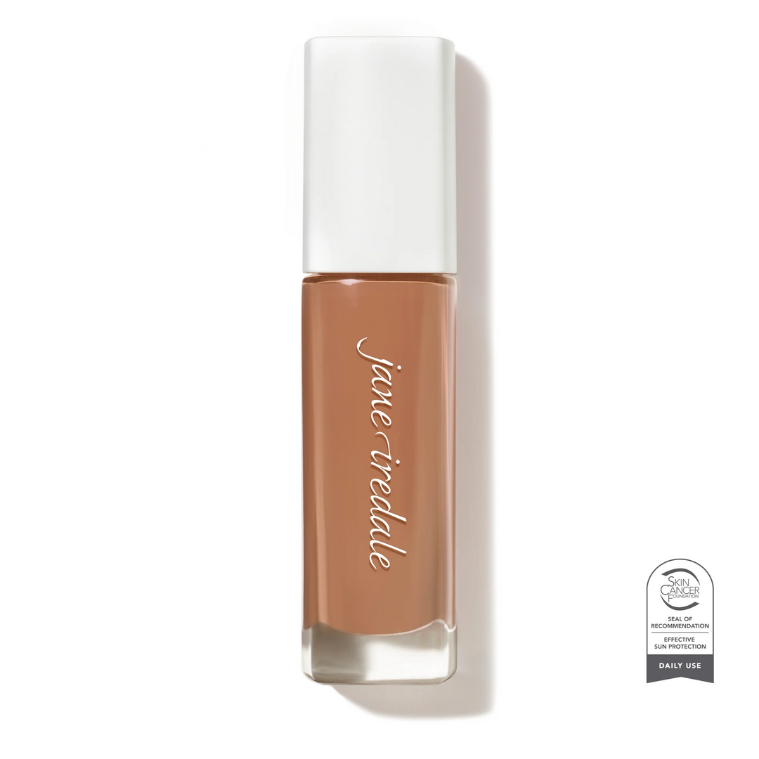 Jane Iredale Skintuition SPF 30 Radiance-Boosting Liquid Foundation 52 medium dark