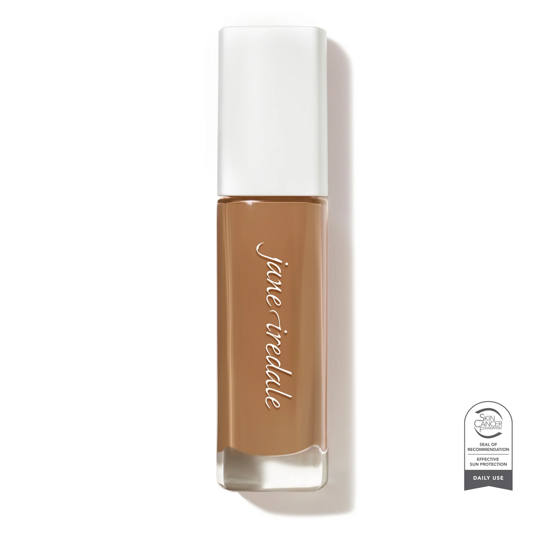 Jane Iredale Skintuition SPF 30 Radiance-Boosting Liquid Foundation 56 medium dark