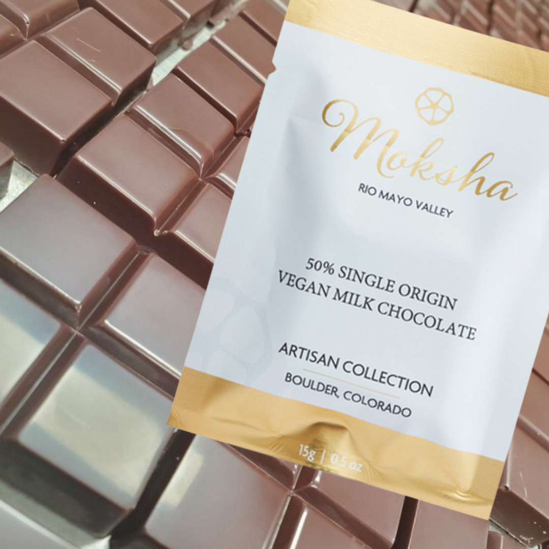 Moksha Single Origin Vegan Milk Chocolate 50%