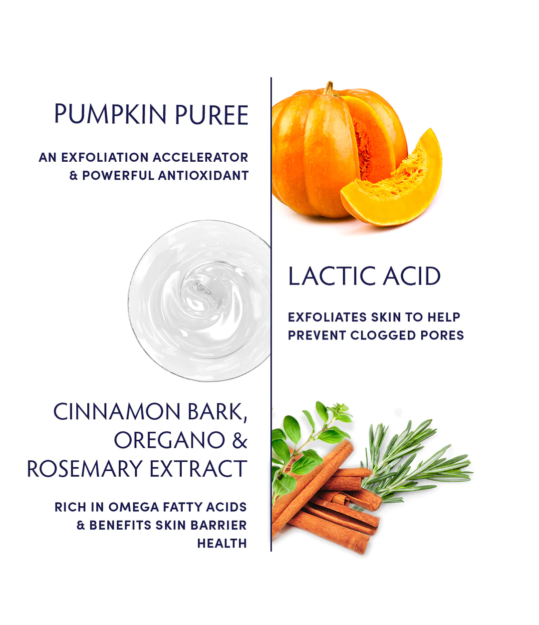 Naturopathica Pumpkin Purifying Enzyme Peel ingredients