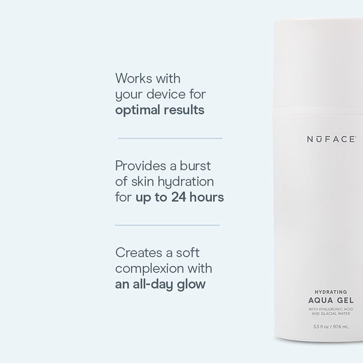 NuFACE Hydrating Aqua Gel 10 oz quick facts