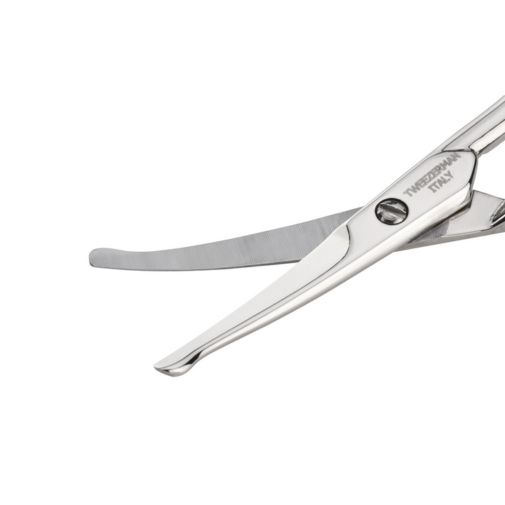 Tweezerman Facial Hair Scissors open