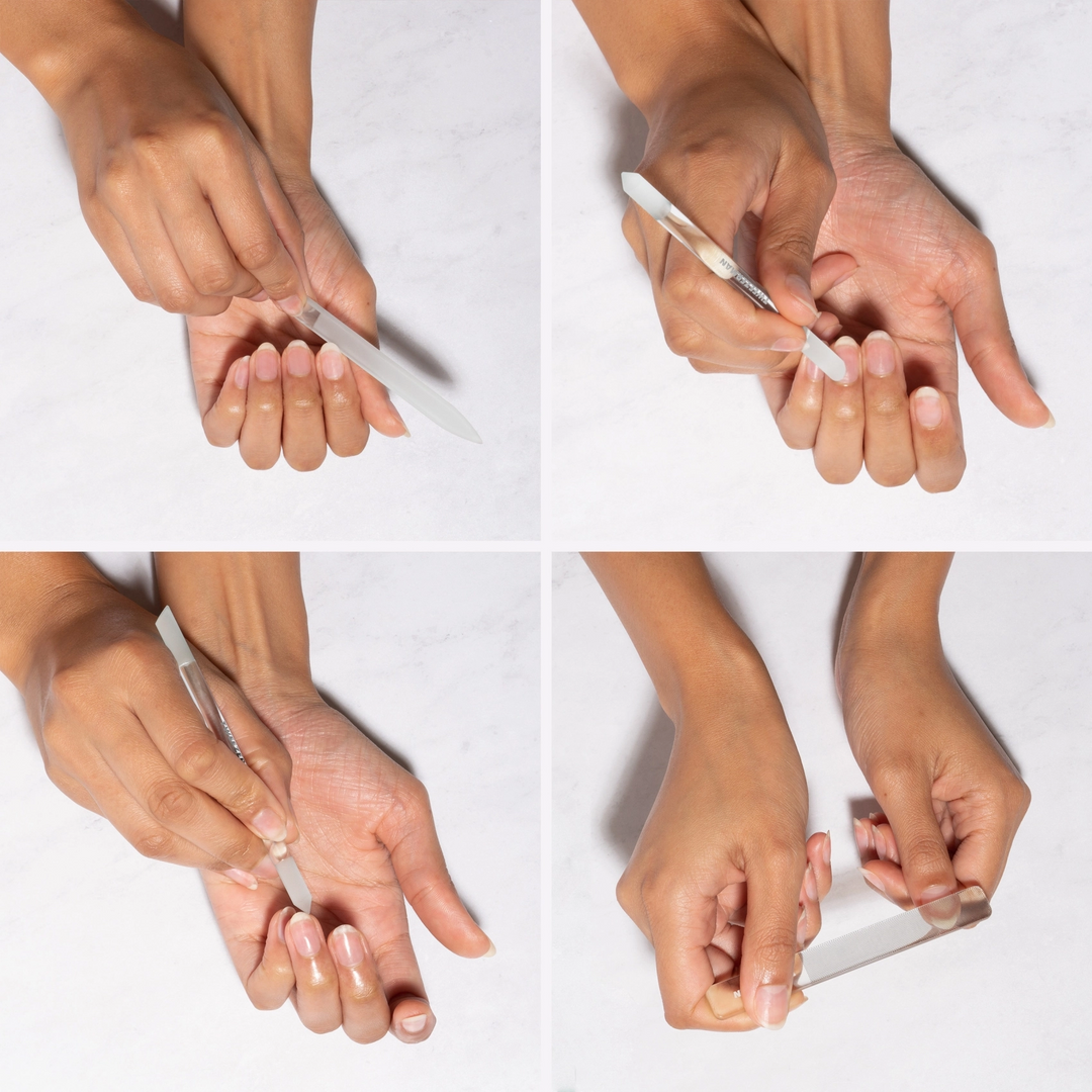 Tweezerman Glass Nailcare Set model