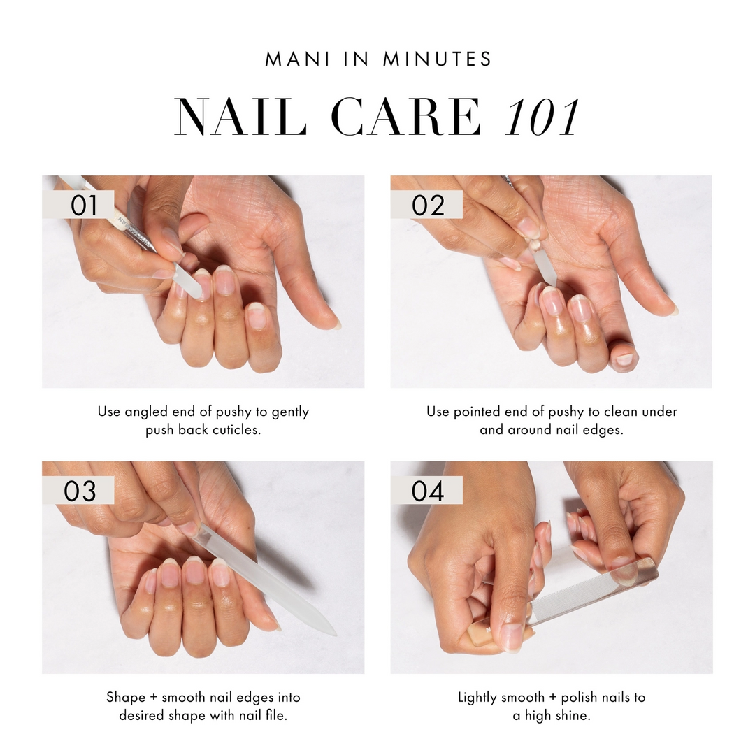 Tweezerman Glass Nailcare Set skin care 101