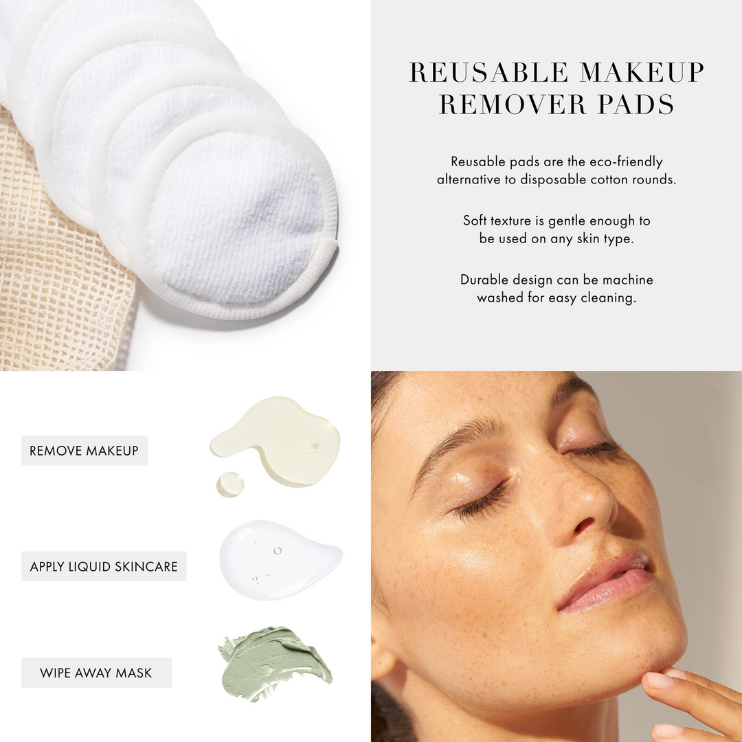 Tweezerman Reusable Makeup Remover Pads info