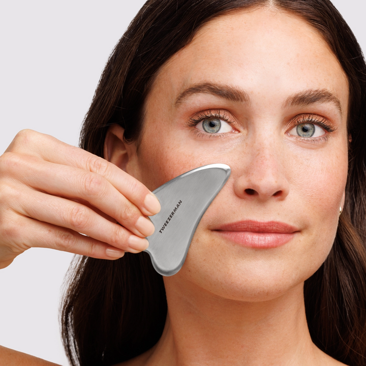 Tweezerman Stainless Steel Gua Sha model