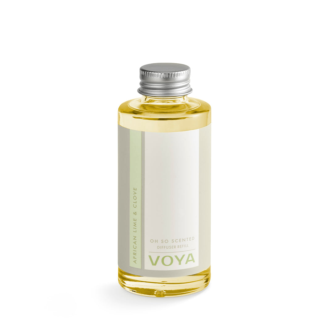 Voya Oh So Scented Reed Diffuser Refill African Lime and Clove