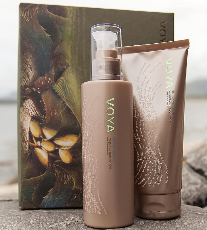 VOYA Body Gift Set: Body Wash & Moisturizer