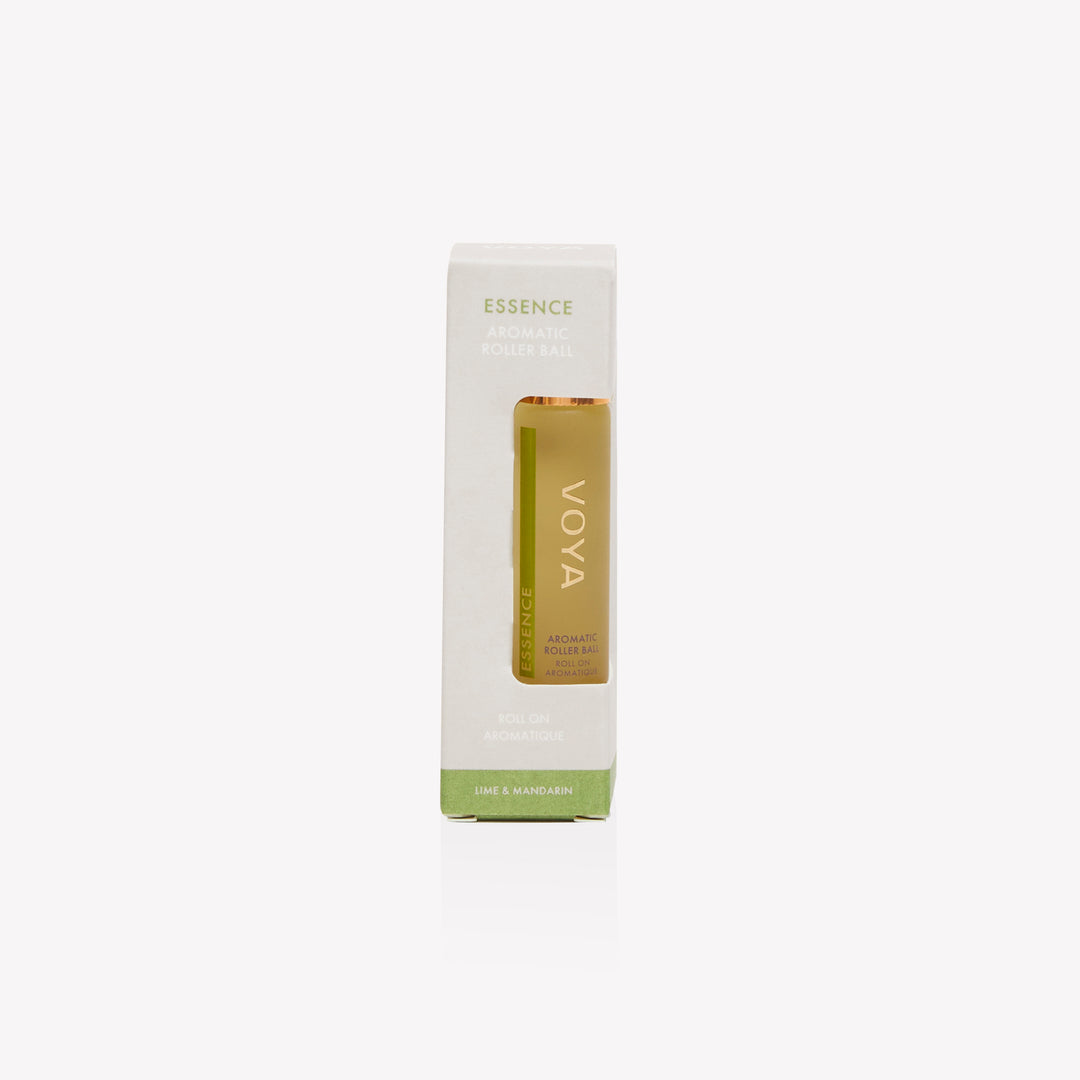 VOYA Essence Roller Ball - Organic Lime & Mandarin Essential Oil