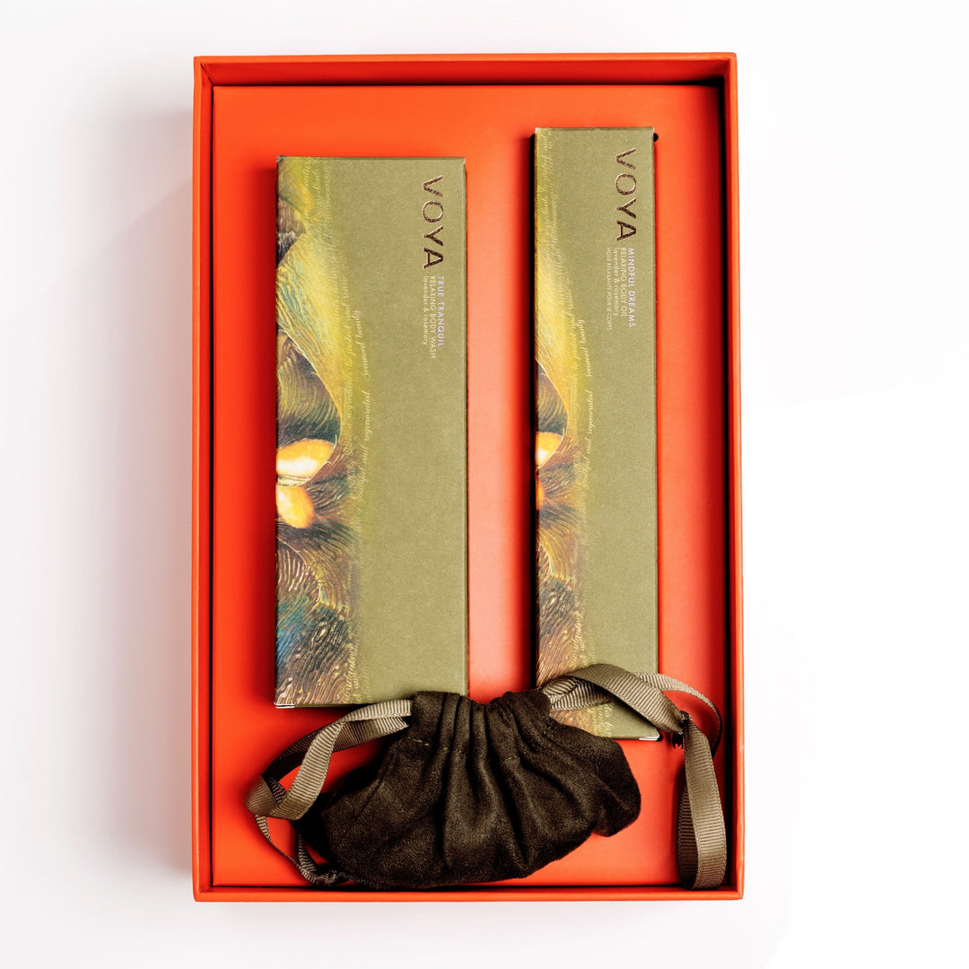 VOYA The Land of Inner Strength: Body Sculpting Collection opened box