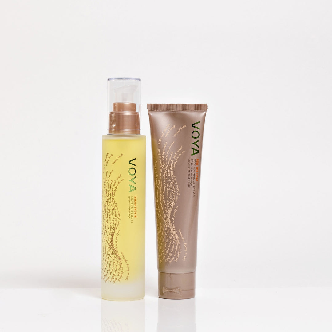 VOYA The Land of Resilience: Bodycare Recovery Duo products