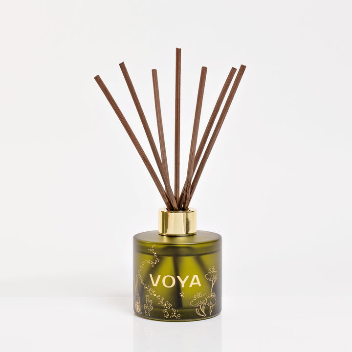 VOYA The Land of Wisdom: Seasonal Scented Reed Diffuser opened