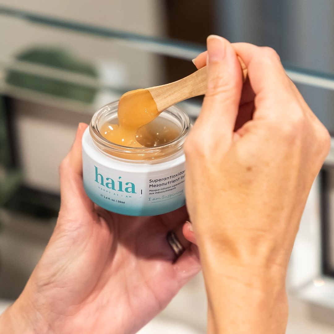 haia "I am Inspiring" Superantioxidant + Mesonutrient Infusion Mask - Certified Cosmos Organic