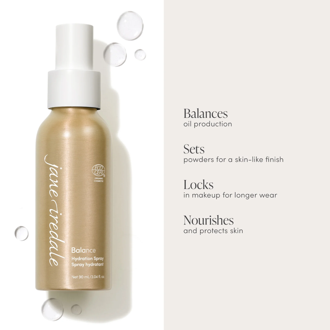Jane Iredale Balance Hydration Spray about
