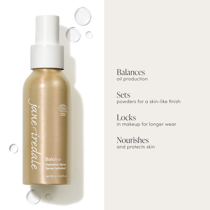 Jane Iredale Balance Hydration Spray about