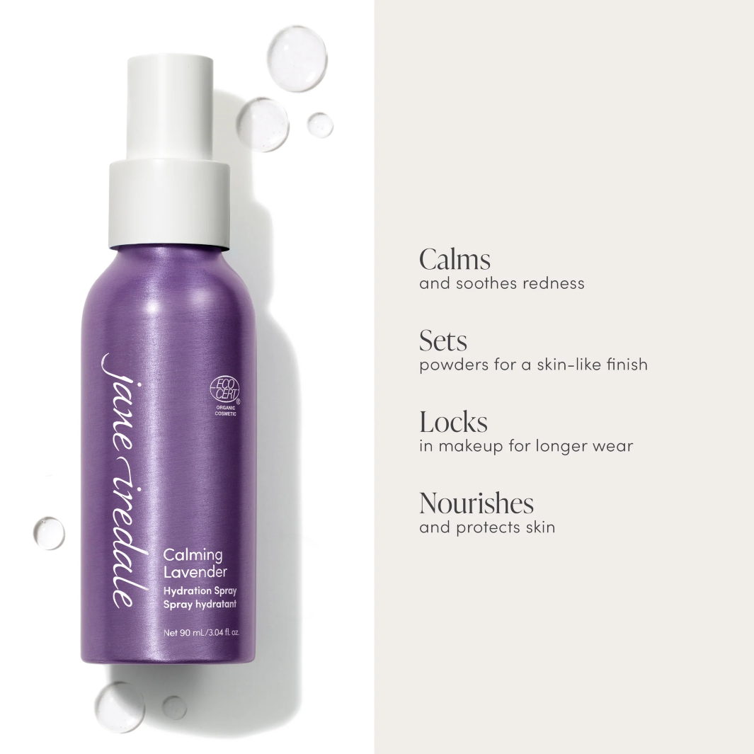 Jane Iredale Calming Lavender Hydration Spray About