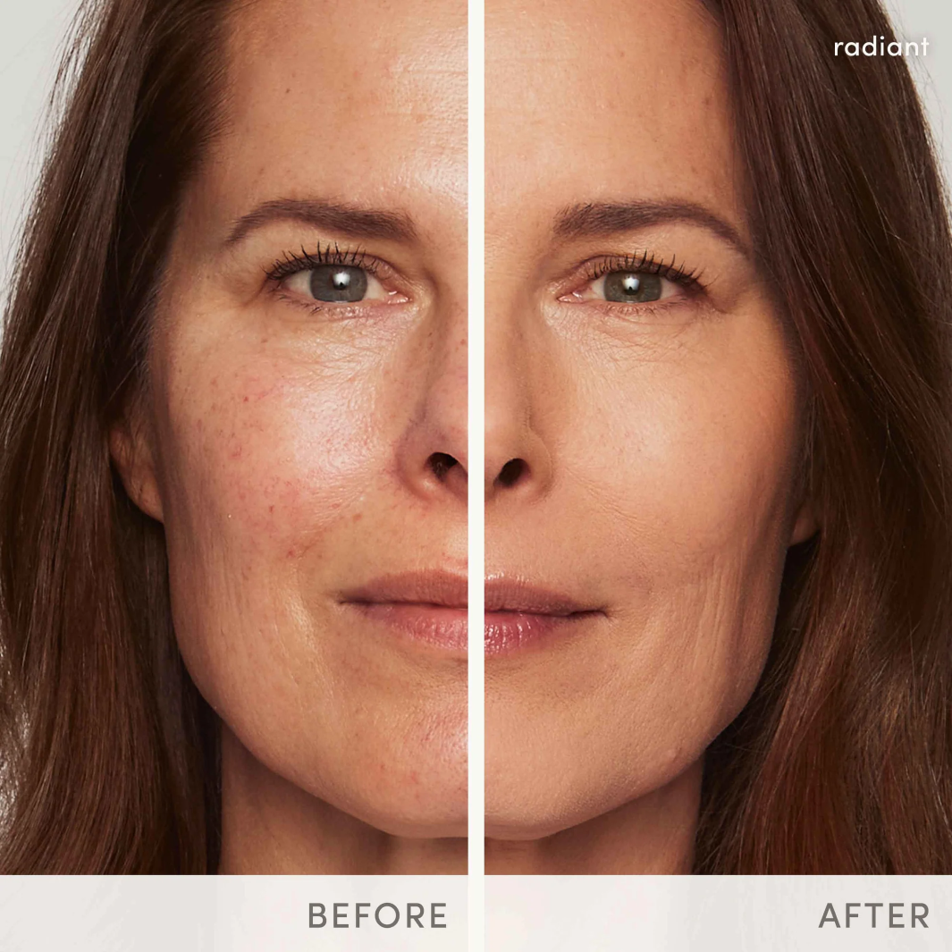 jane iredale purepressed base refill before after