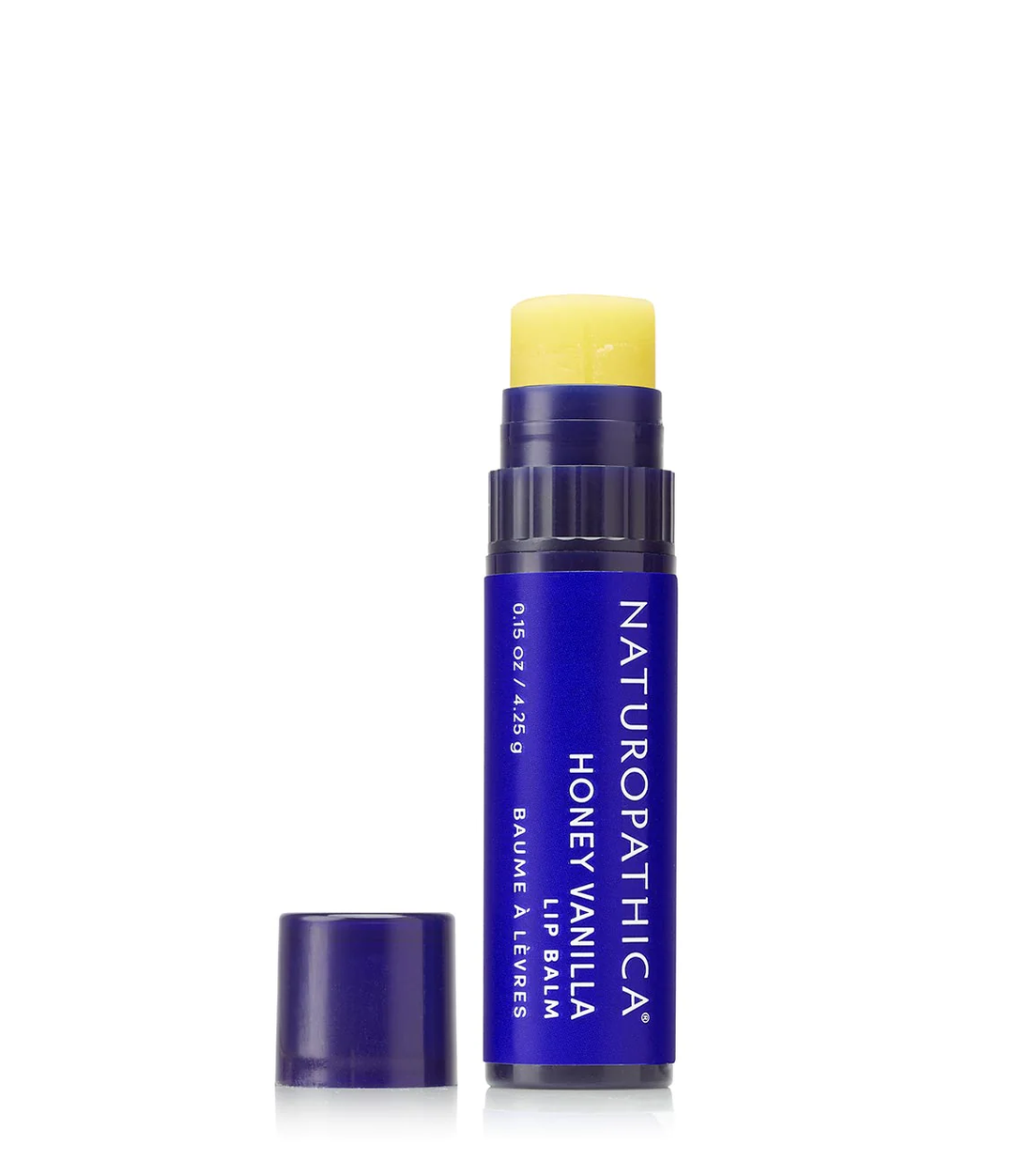 Naturopathica Honey Vanilla Lip Balm open