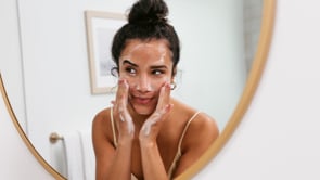 COOLA Organic Glowing Greens Detoxifying Facial Cleansing Gel video