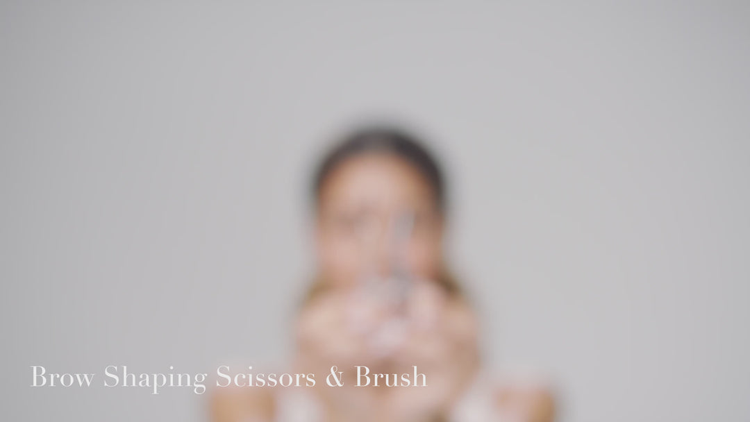 Tweezerman Brow Scissors & Brush video