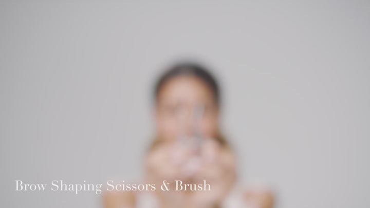Tweezerman Brow Scissors & Brush video