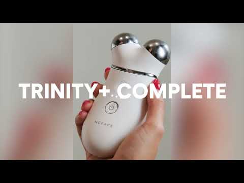 NuFACE TRINITY + Complete Set with Wrinkle Reducer and Effective Lip & Eye Attachment