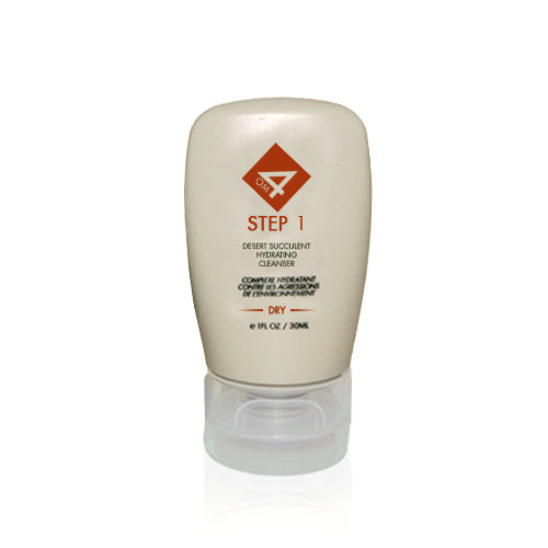 Organic Male OM4 Dry Step 1: Desert Succulent Hydrating Cleanser - Travel Size