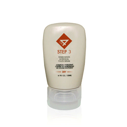 Organic Male OM4 Dry Step 3: Warm Sands Botanical Youth Serum - Travel Size