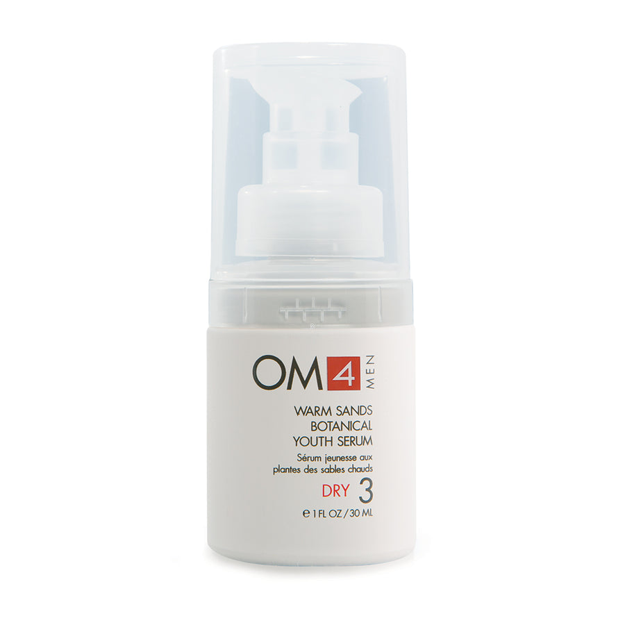 Organic Male OM4 Dry Step 3: Warm Sands Botanical Youth Serum - Full Size