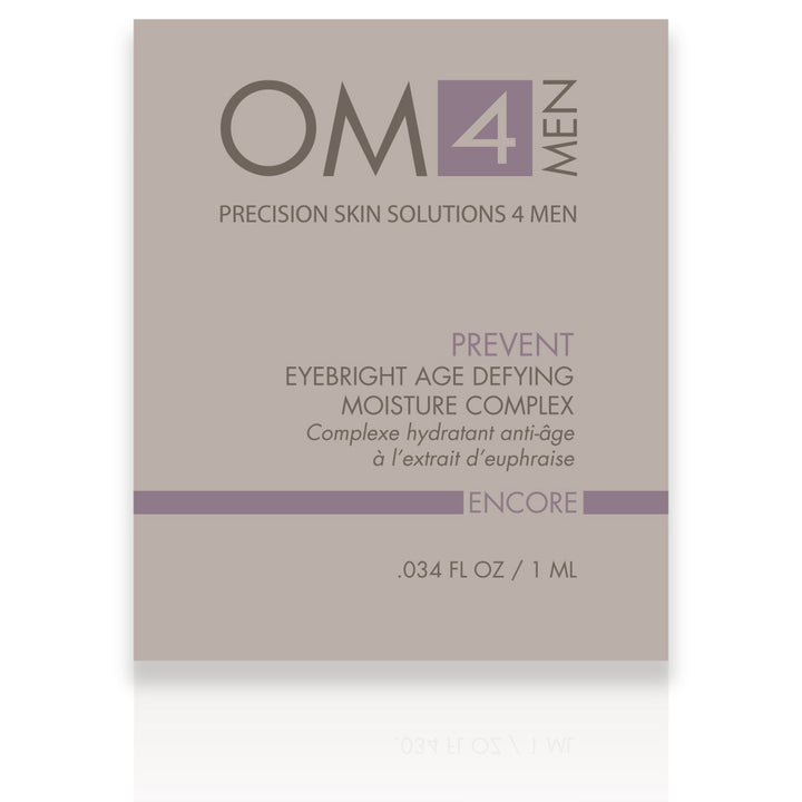 Organic Male OM4 Prevent: Eyebright Age Defying Moisture Complex - Sample Size