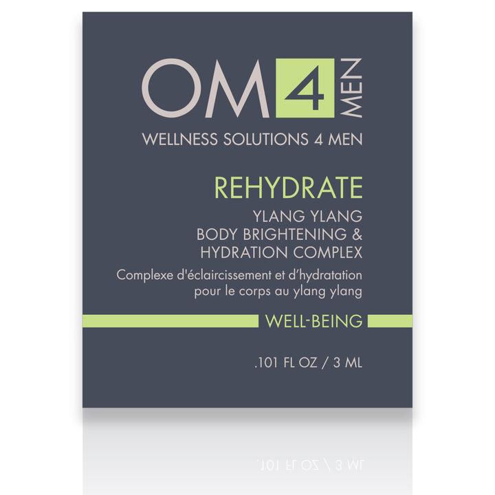 Organic Male OM4 Rehydrate: Ylang Ylang Brightening & Hydration Complex - Sample Size