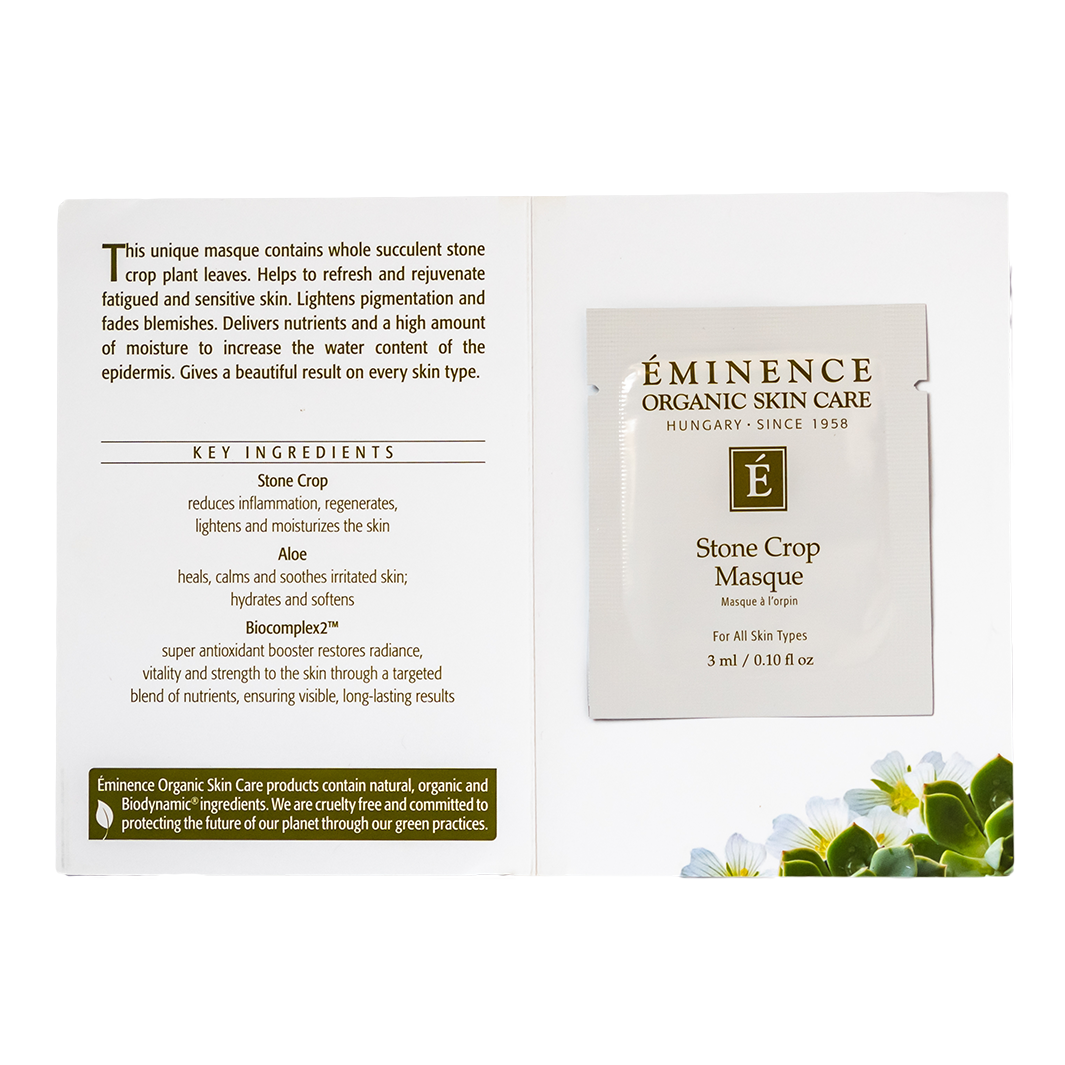 eminence organics stone crop masque