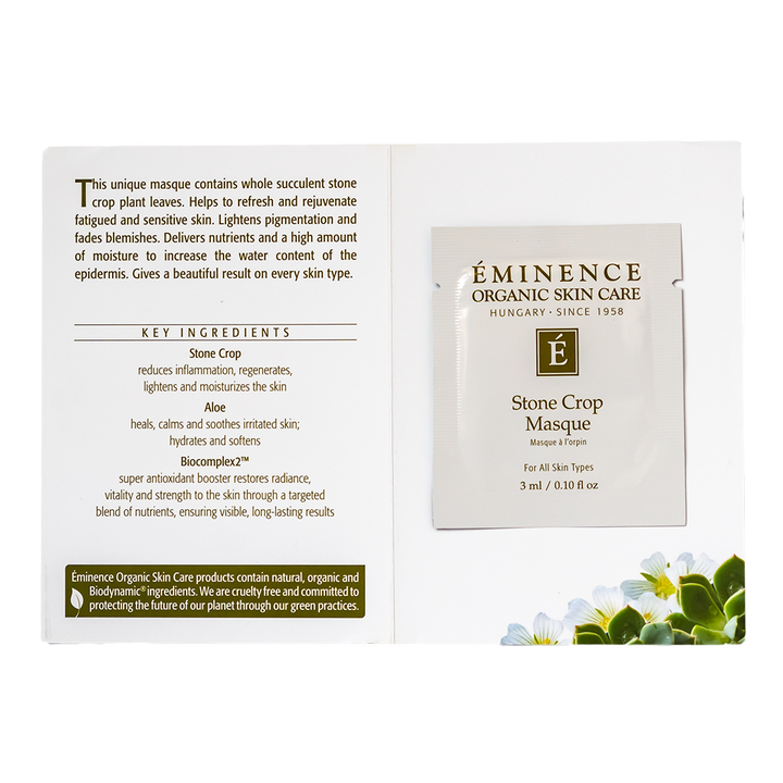 eminence organics stone crop masque